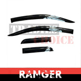 Weather Shields Window Visor to suit Ford Ranger Extra / Super Cab 2012-2021